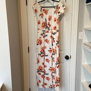 Flowered short/Dress Size 1X